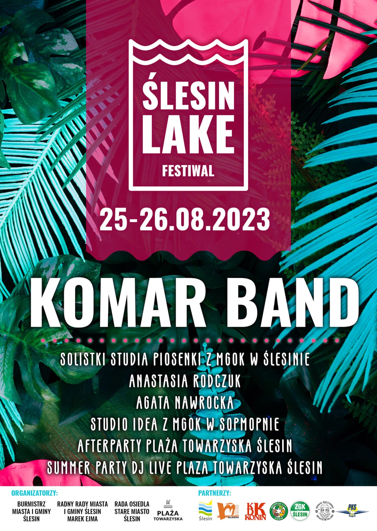 Ślesin Lake Festiwal po raz trzeci. Komar Band rozgrzeje w sierpniową noc