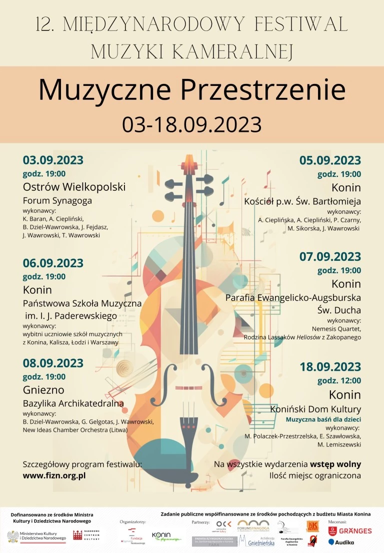 Klasyczne brzmienia w sercu Polski. Festiwal Muzyczne Przestrzenie 2023