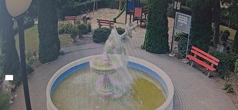 Zniszczenie fontanny w Wilczynie. Urząd daje czas na wyjaśnienie