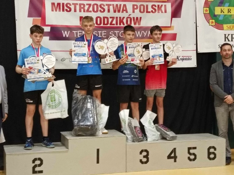 Hubert Kwieciński dwukrotnym złotym medalistą Mistrzostw Polski Młodzików