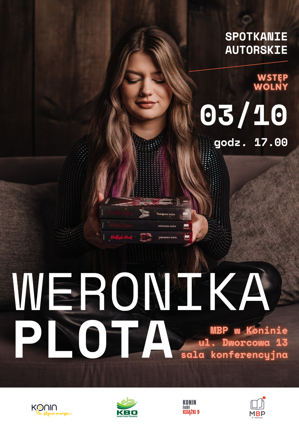 Spotkanie autorskie z Weroniką Plotą