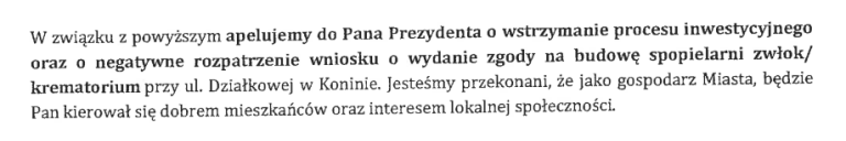 Protestują przeciwko spopielarni na ul. Działkowej. Inwestor: nie ma zagrożenia