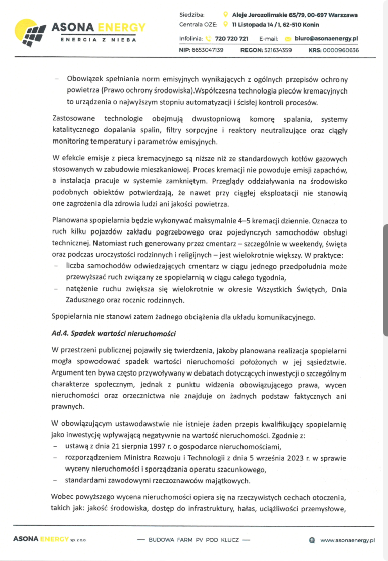 Protestują przeciwko spopielarni na ul. Działkowej. Inwestor: nie ma zagrożenia