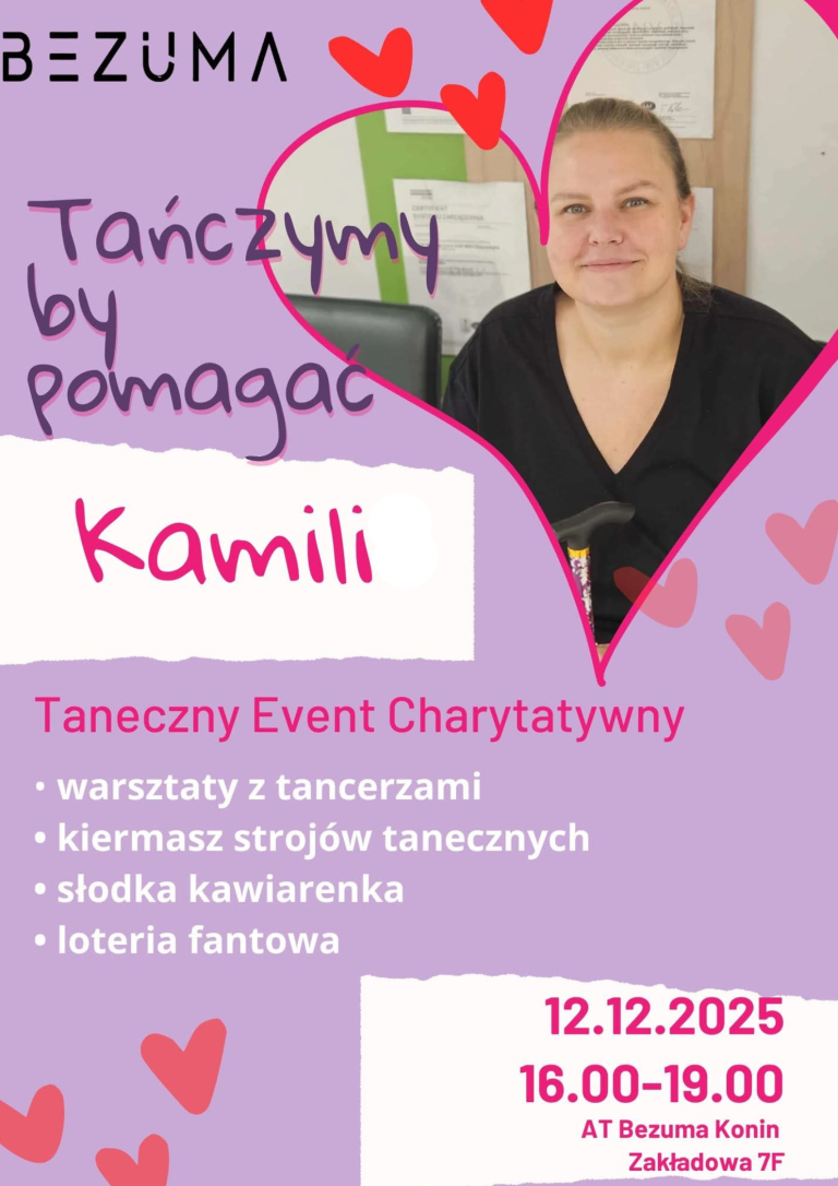 Wsparcie dla Kamili. Wydarzenia charytatywne w Koninie