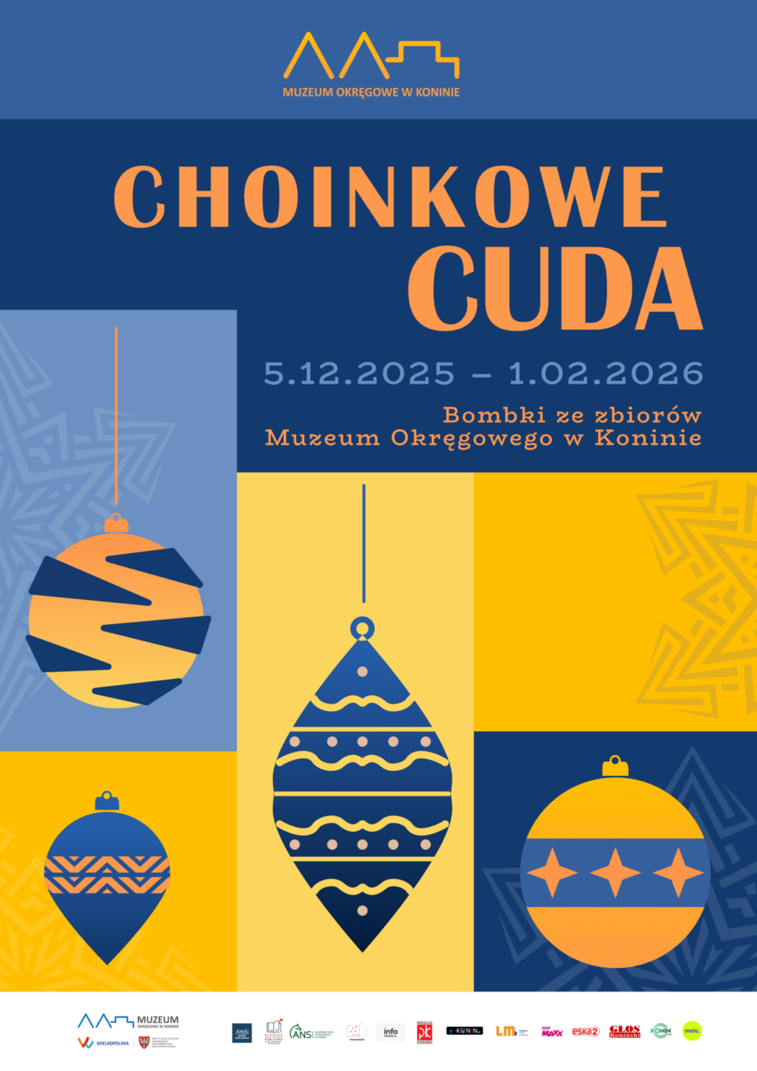 Wystawa „Choinkowe cuda. Bombki ze zbiorów Muzeum Okręgowego w Koninie”