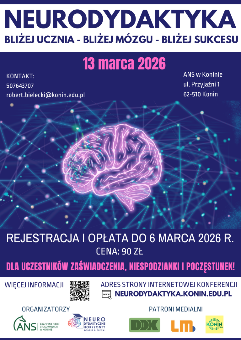 Konin stolicą neurodydaktyki. Bliżej ucznia, bliżej mózgu, bliżej sukcesu