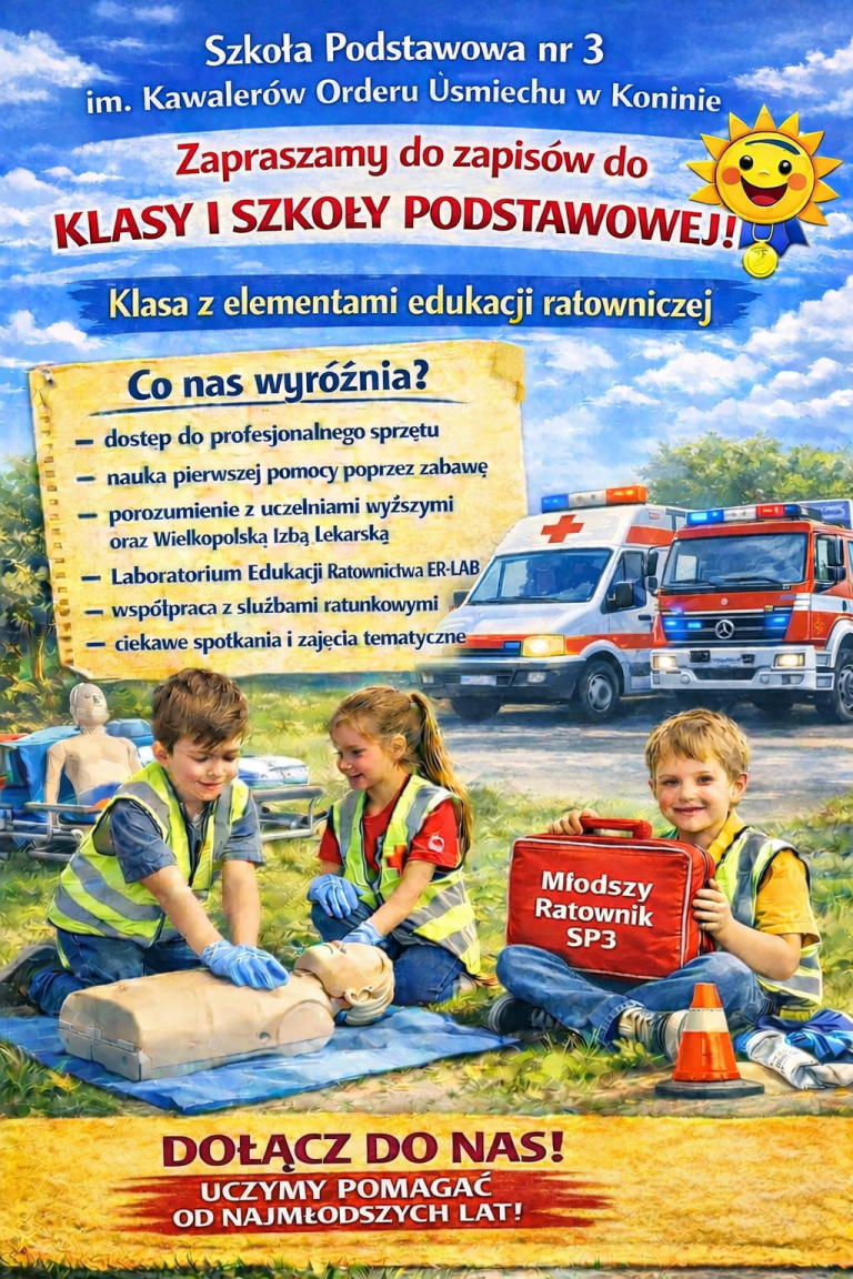 W konińskiej Trójce edukacja ratownicza od pierwszej klasy