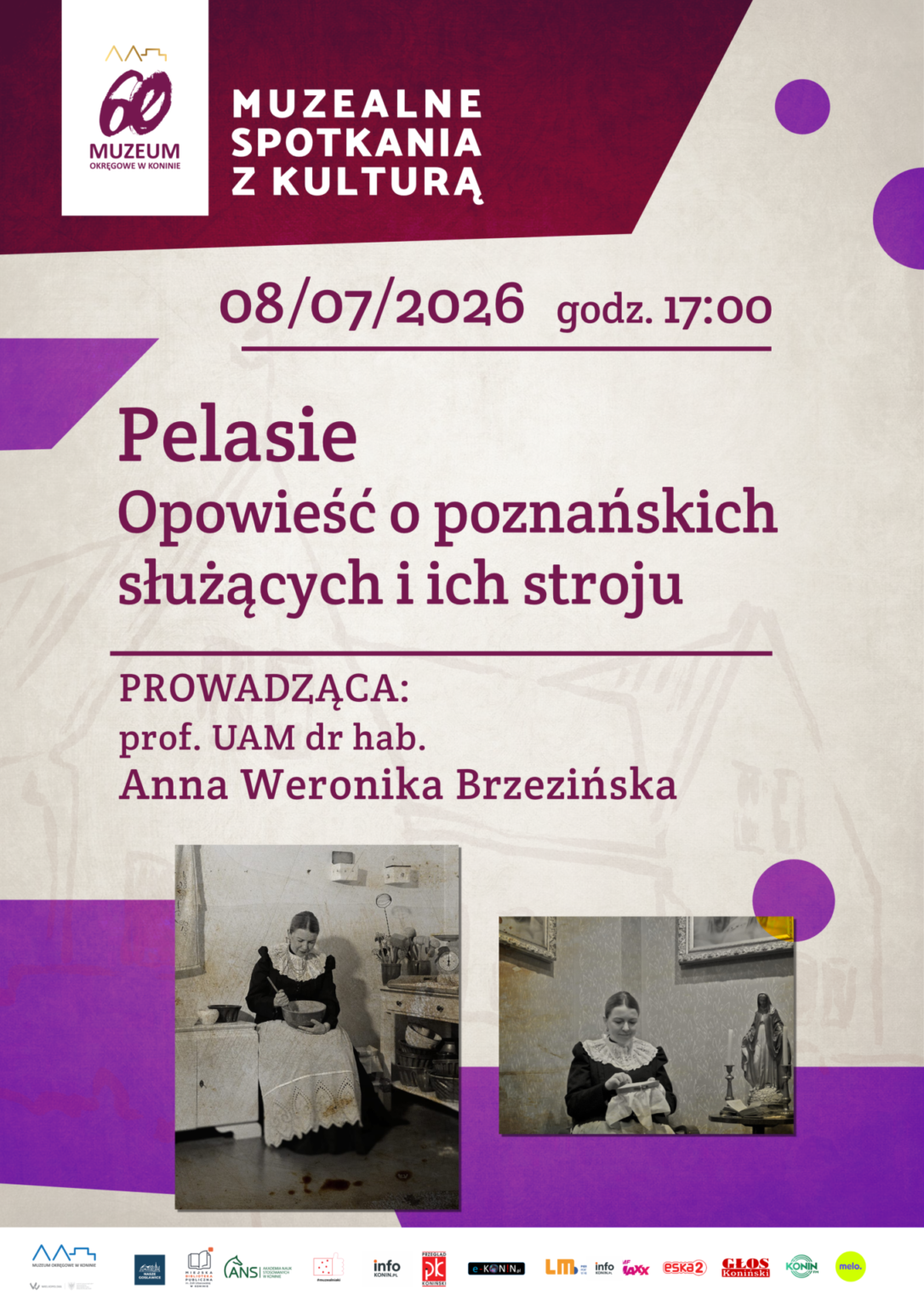 Muzealne spotkania z kulturą. Pelasie. Opowieść o poznańskich służących i ich stroju