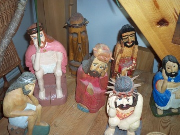 Frasobliwy z kapliczki