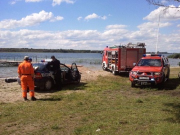 Nurek utonął w jeziorze