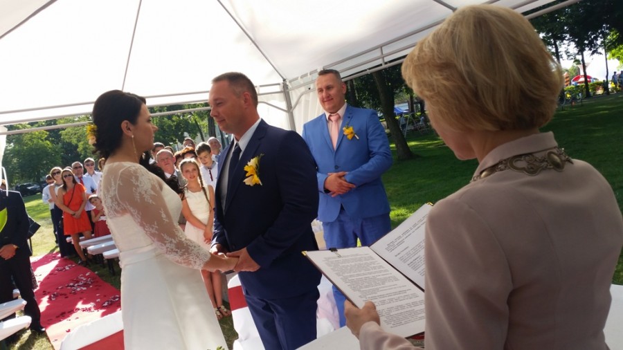 Ach, co to był za ślub! Pierwszy taki w regionie!