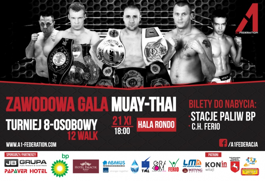 Międzynarodowa Gala Muay-Thai w Koninie