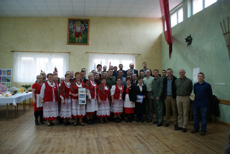 Amerykańscy żołnierze odwiedzili gospodynie w Sławsku