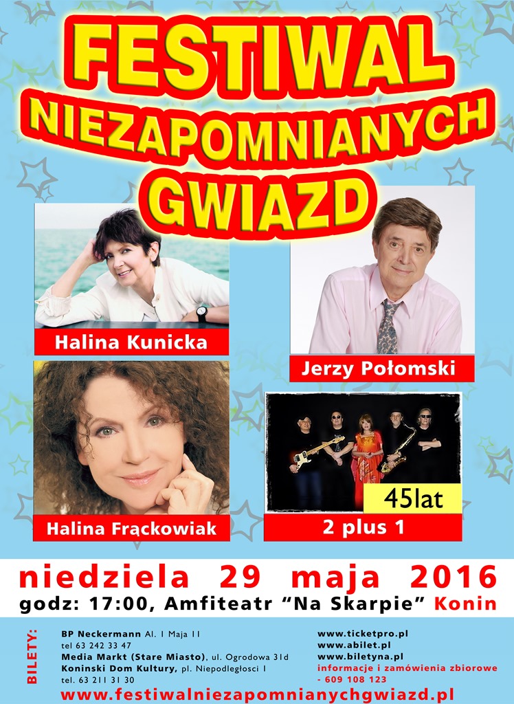 Festiwal Niezapomnianych Gwiazd!