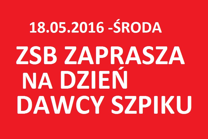 Dzień Dawcy Szpiku. Akcja rejestracji dawc&oacute;w w "Budowlance"
