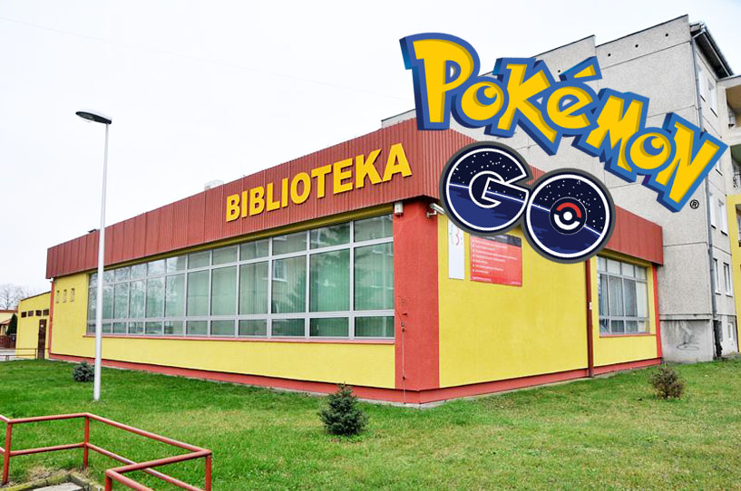 Pokemon Go w turkowskiej bibliotece i konińskim parku
