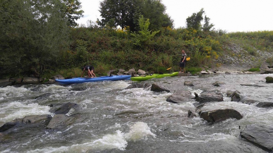 Kajakami po Odrze. Mieszkańcy Koła płyną z Czech do Bałtyku