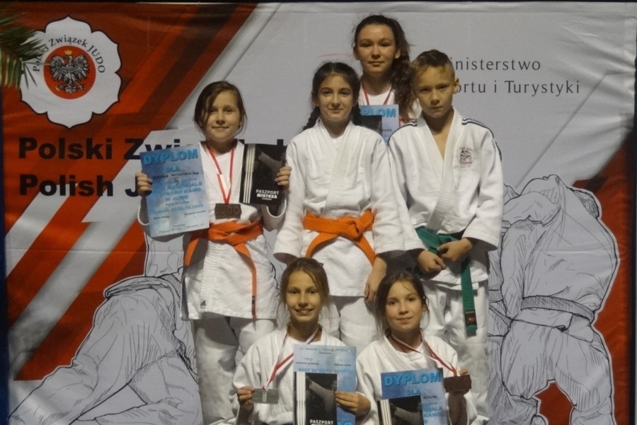 Pięć medali judoków z Tuliszkowa na zawodach w Poznaniu