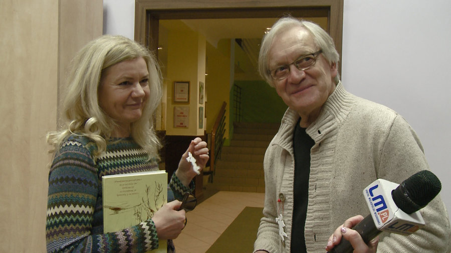 Katarzyna i Andrzej Sewerynowie razem w szkolnych murach