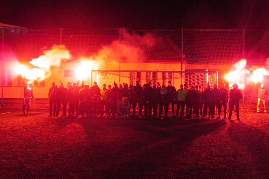 Noworoczny mecz w Górniku. Piłkarze lepsi od kibiców
