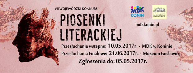 VI Wojewódzki Konkurs Piosenki Literackiej - przesłuchania
