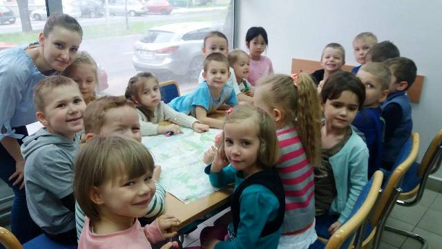 Konin. Przedszkolaki odwiedziły Centrum Informacji Turystycznej