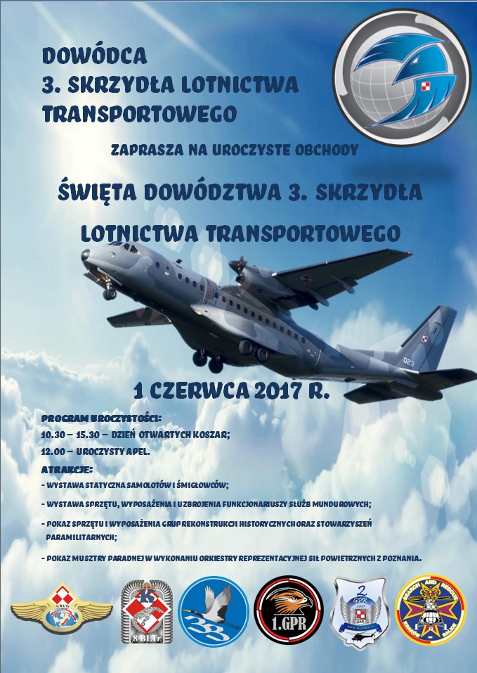 Otwarte koszary na święto 3. Skrzydła Lotnictwa Transportowego