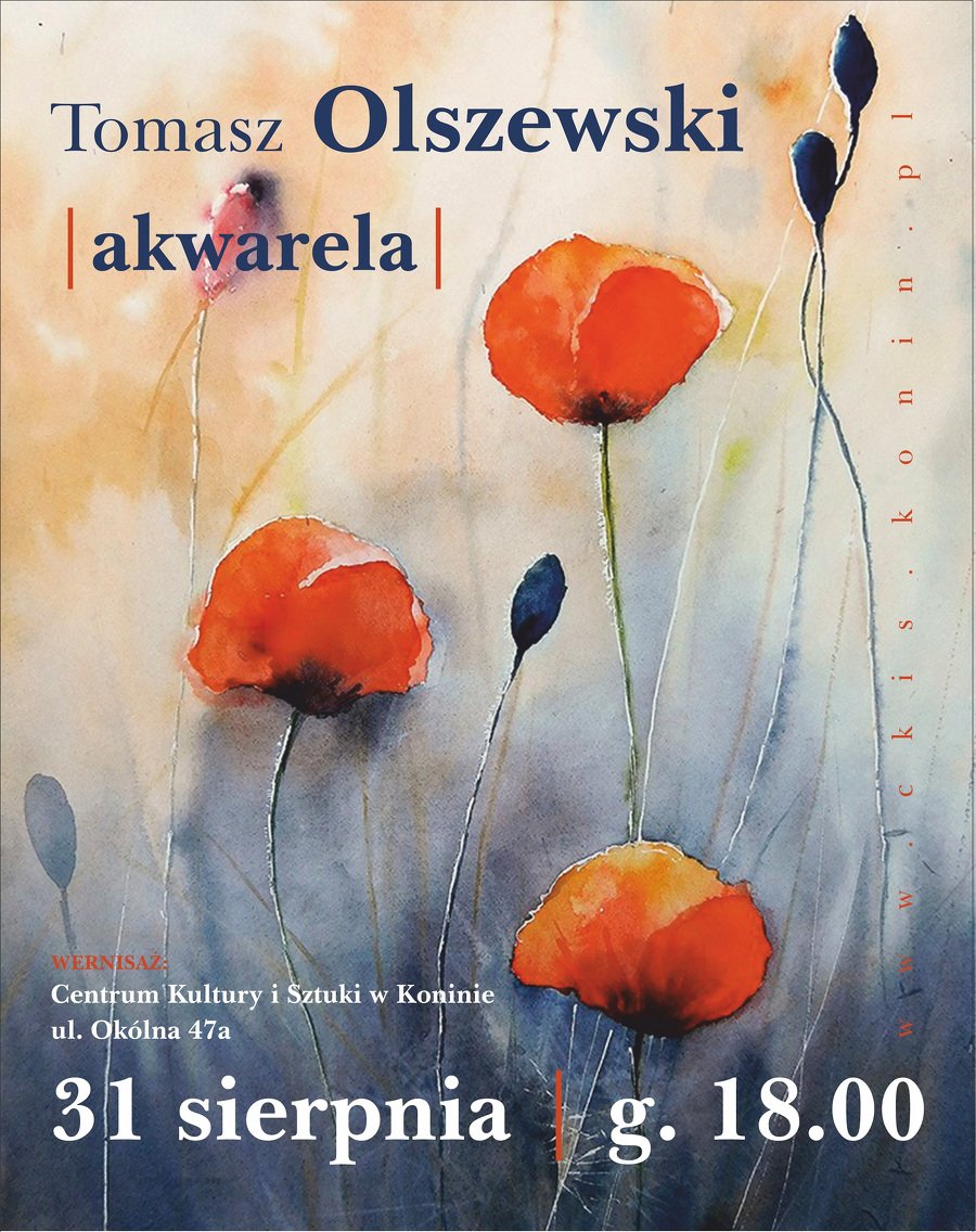 Malarski świat Tomasza Olszewskiego. Zaproszenie na wernisaż.
