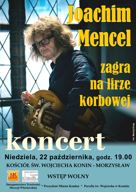 Koncert Joachima Mencla w Koninie