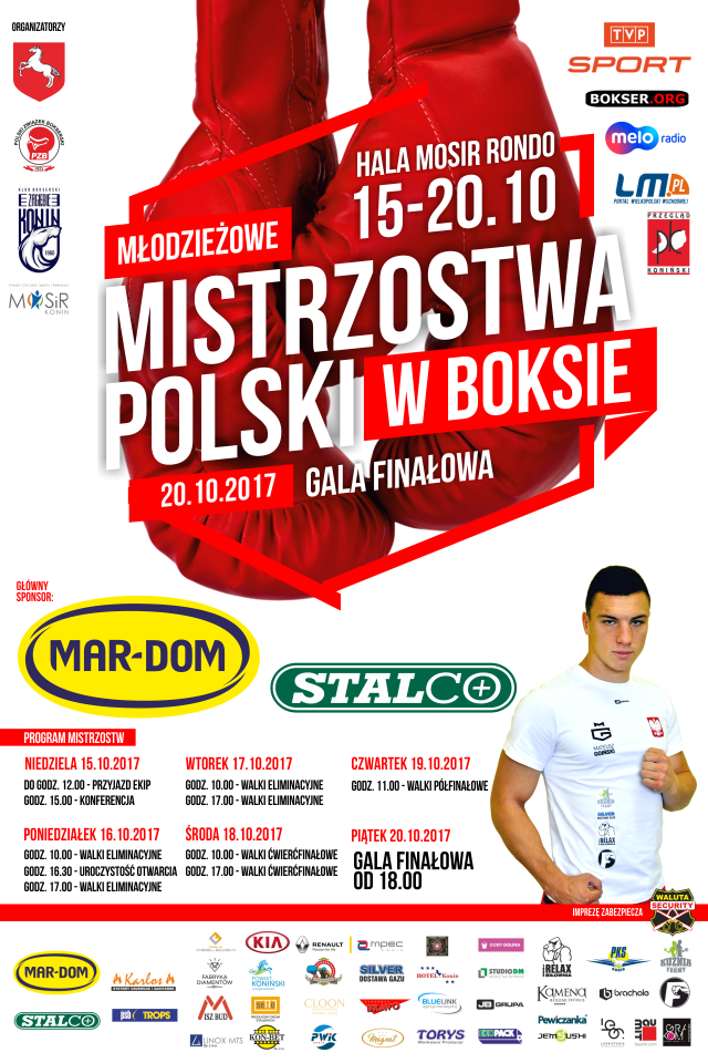 Konin. Startują Młodzieżowe Mistrzostwa Polski w Boksie