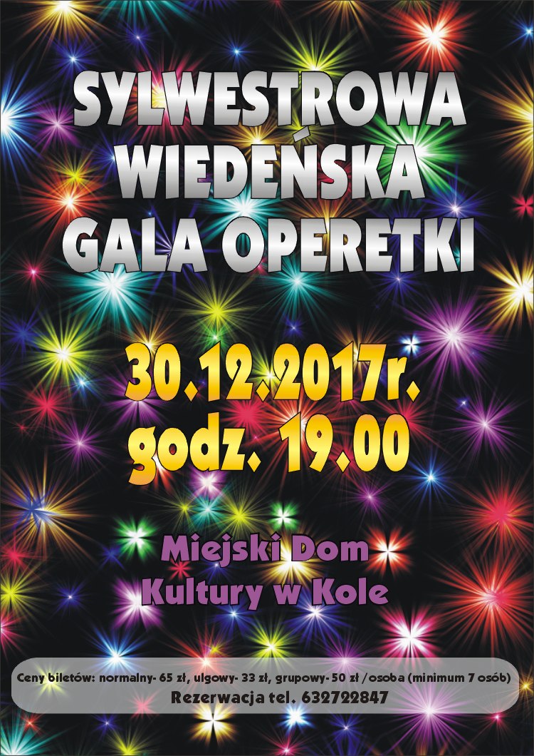 Sylwestrowa Wiedeńska Gala Operetki