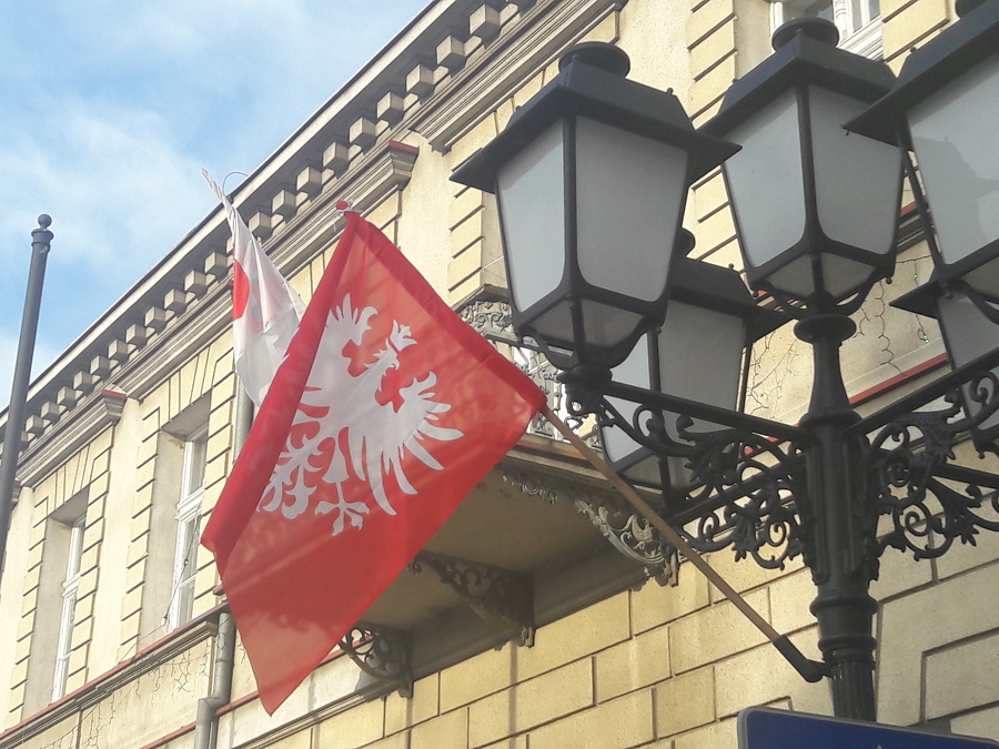 Konin flagami uczcił rocznicę wybuchu Powstania Wielkopolskiego