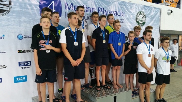 Pływacy Iskry Konin wywalczyli siedem medali w Poznaniu