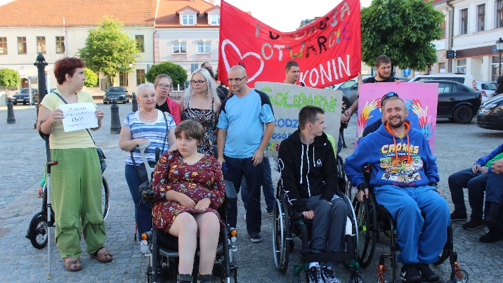 Konin także jest solidarny z rodzicami osób niepełnosprawnychÂ 