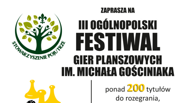 III Ogólnopolski Festiwal Gier Planszowych im. Michała Gościniaka