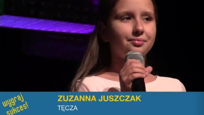 Wygrała sukces. Zuzanna Juszczak na podium konkursu wokalnego