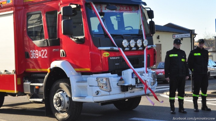 Kleczew. Strażacy mają nowy wóz. Kosztował 850 tys. złotych