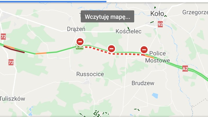 Kraksa wojskowych ciężarówek. A2 do Warszawy zablokowana
