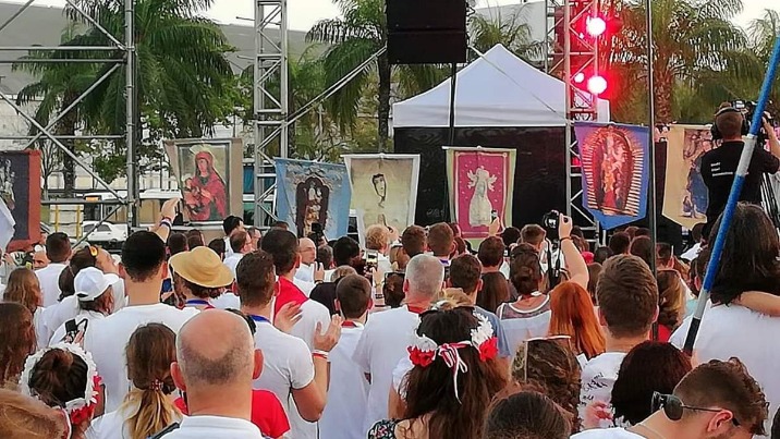 Licheń w Panamie. Wizerunki maryjne na obchodach Dni Młodzieży