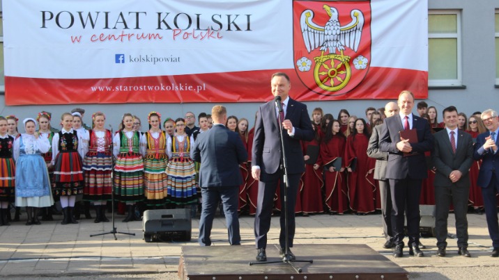 Pierwsza wizyta prezydenta RP Andrzeja Dudy w Kole&Acirc;&nbsp;