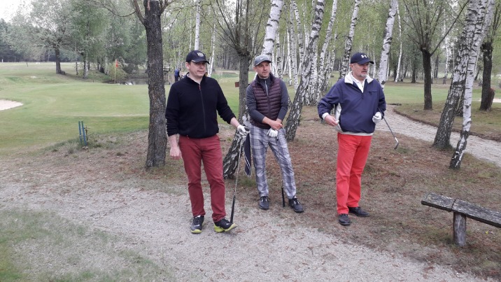 Golfiści grali w turnieju klubowym i Santander Polish Masters
