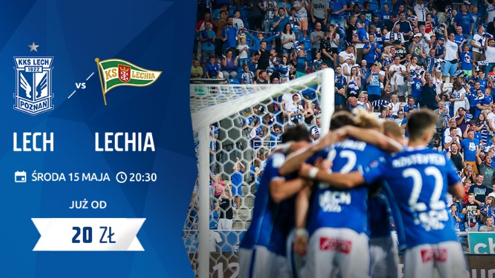 Lech - Lechia: ostatni mecz sezonu przy Bułgarskiej (konkurs)