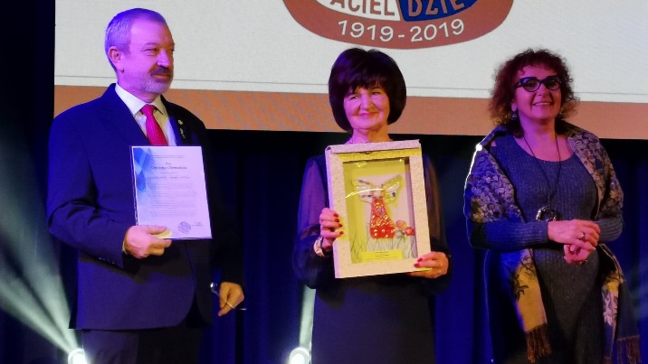 Anioł dla Krystyny Chowańskiej. TPD obchodziło 100-lecie istnienia