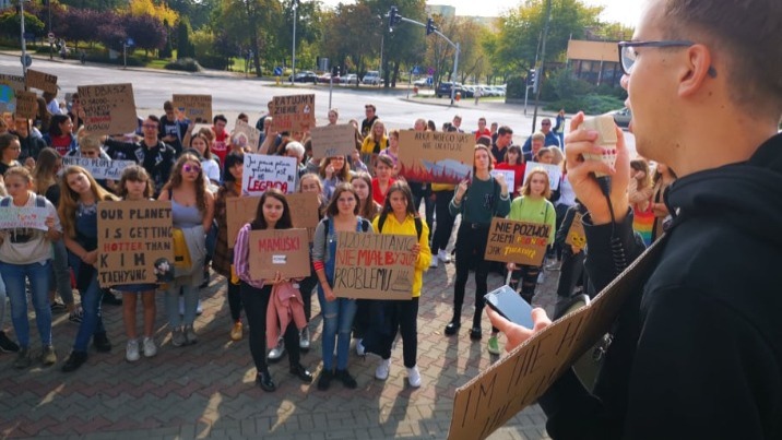Młodzieżowy Strajk Klimatyczny po raz kolejny na ulicach Konina