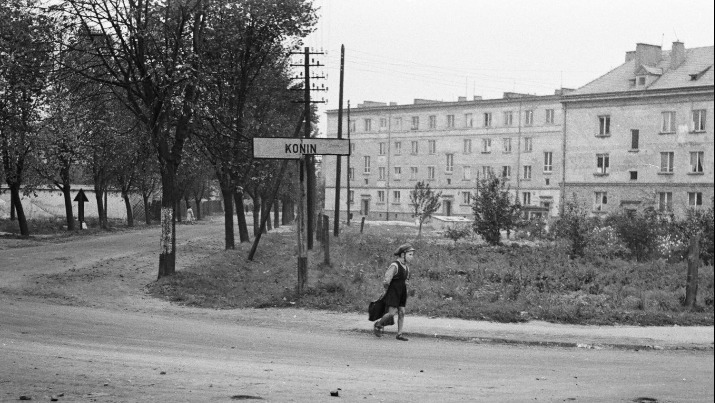 Na skrzyżowaniu, którego już nie ma. Zdjęcia Konina z 1959 r.