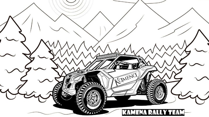 Kamena Rally Team zaprasza dzieci do konkursu. Pomaluj pojazd!
