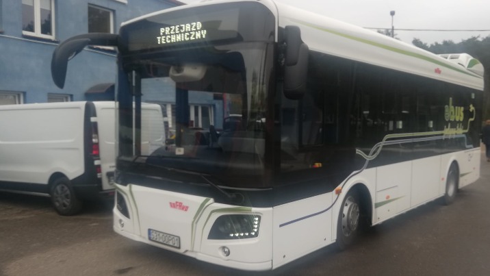 Nowy autobus elektryczny testowany w Koninie. Kursuje na linii 50