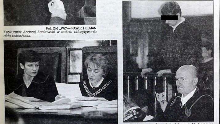 Morderca był spokojny i opanowany. Właśnie wyszedł na wolność