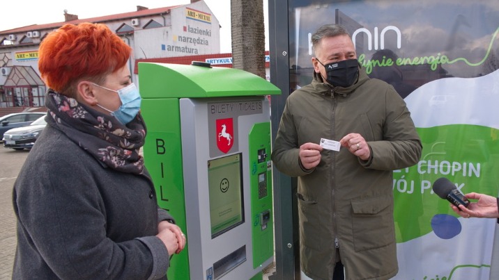 Konin. Biletomaty stacjonarne na autobusy MZK są już w mieście