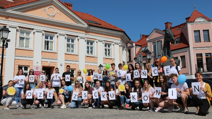 Grupa Słoneczni z ZSCKU w Koninie promuje OZE